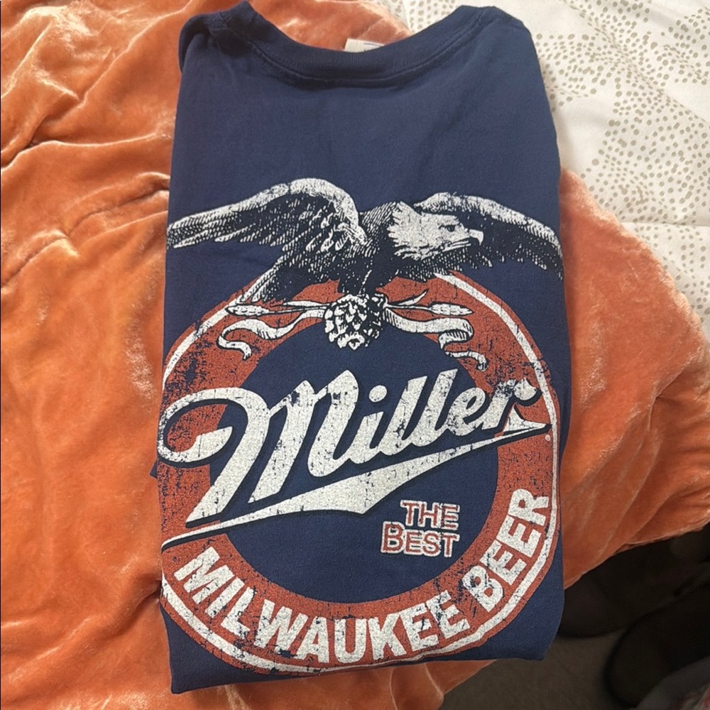 Milwaukee Beer Navy Graphic Tee - Men